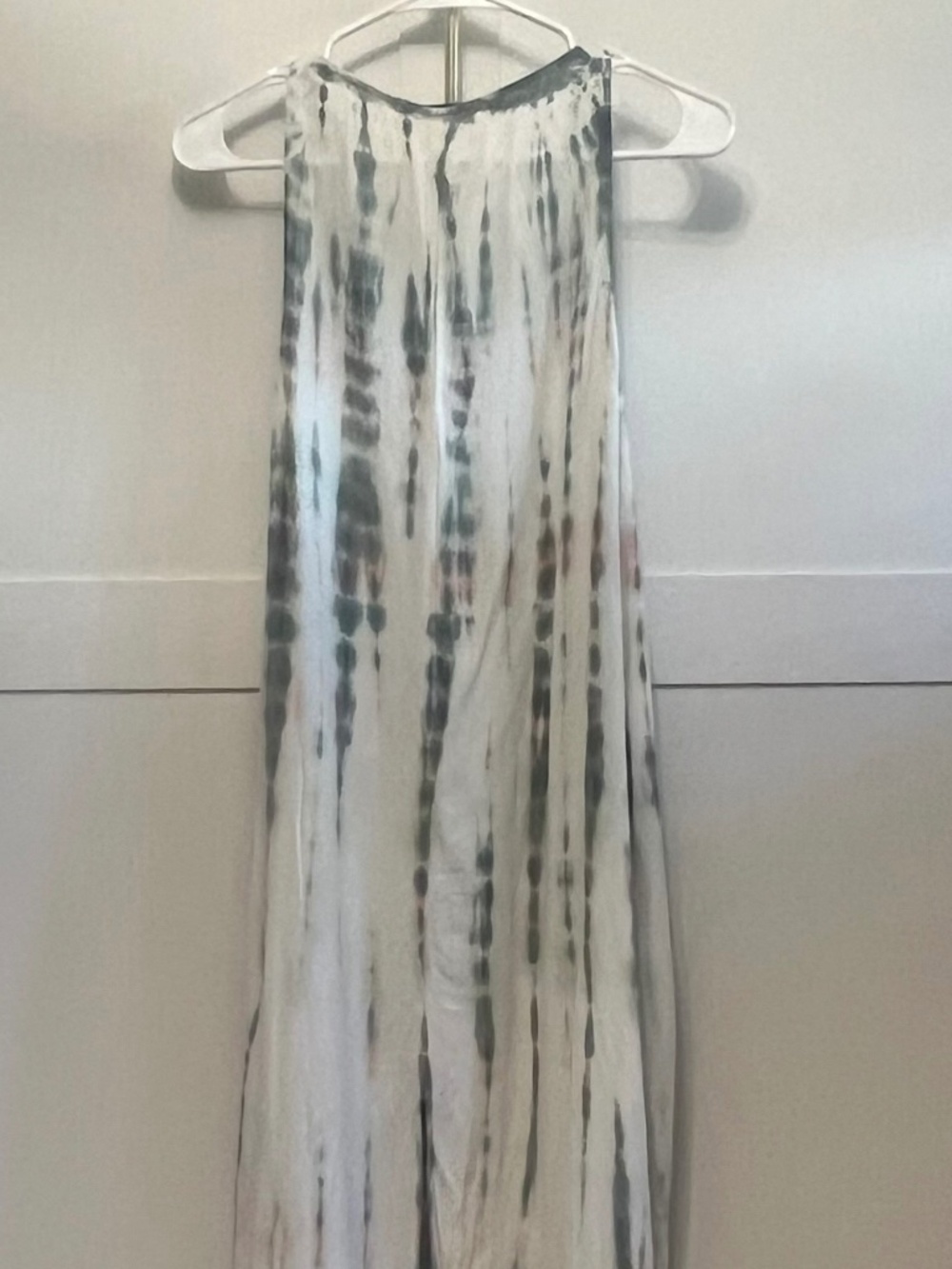 Young Fabulous & Broke Silver Jupiter Maxi Dress Size Medium Revolve - Picture 3 of 7